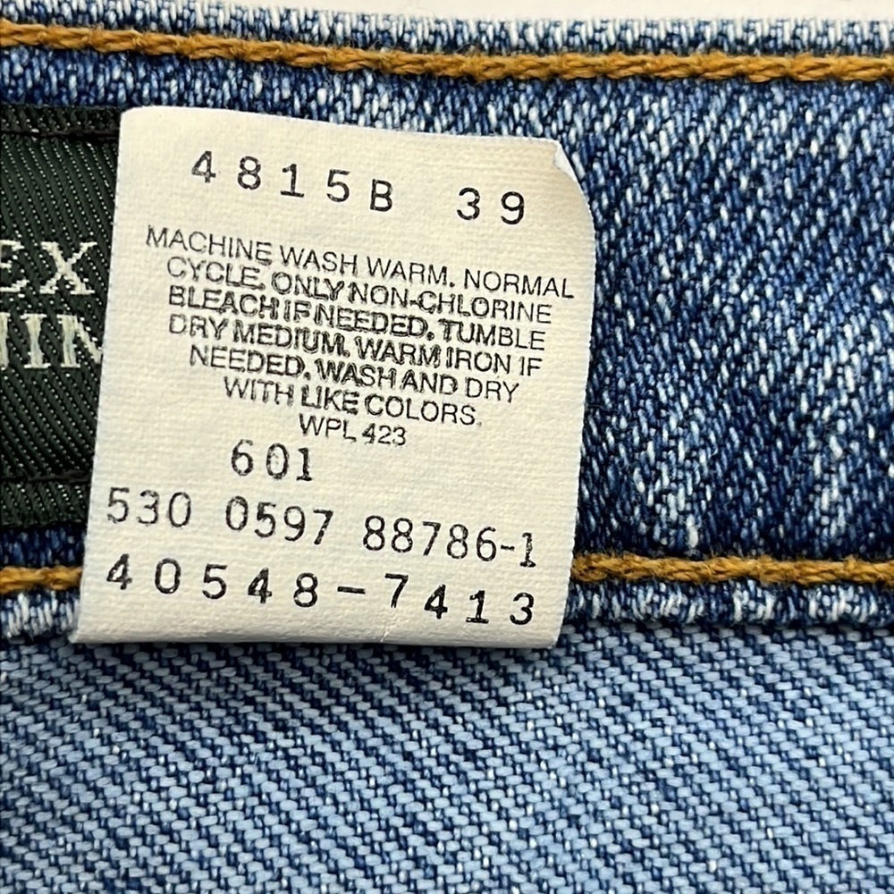 Vintage 540 Flex Denim Straight Leg Size 36 x 34 - Picture 9 of 16